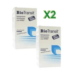 Biotransit per Stitichezza e Irregolarità Intestinale 15 Stick Liquidi - 2 Confezioni