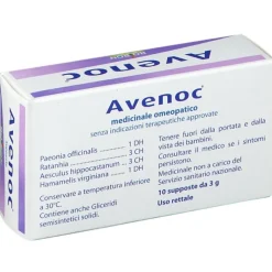 Boiron Avenoc Supposte Omeopatiche 10 Pezzi