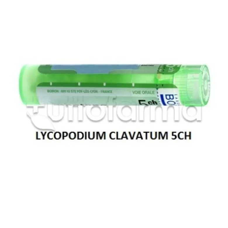 Boiron Lycopodium Clavatum 5CH Granuli Omeopatici Tubo da 4gr