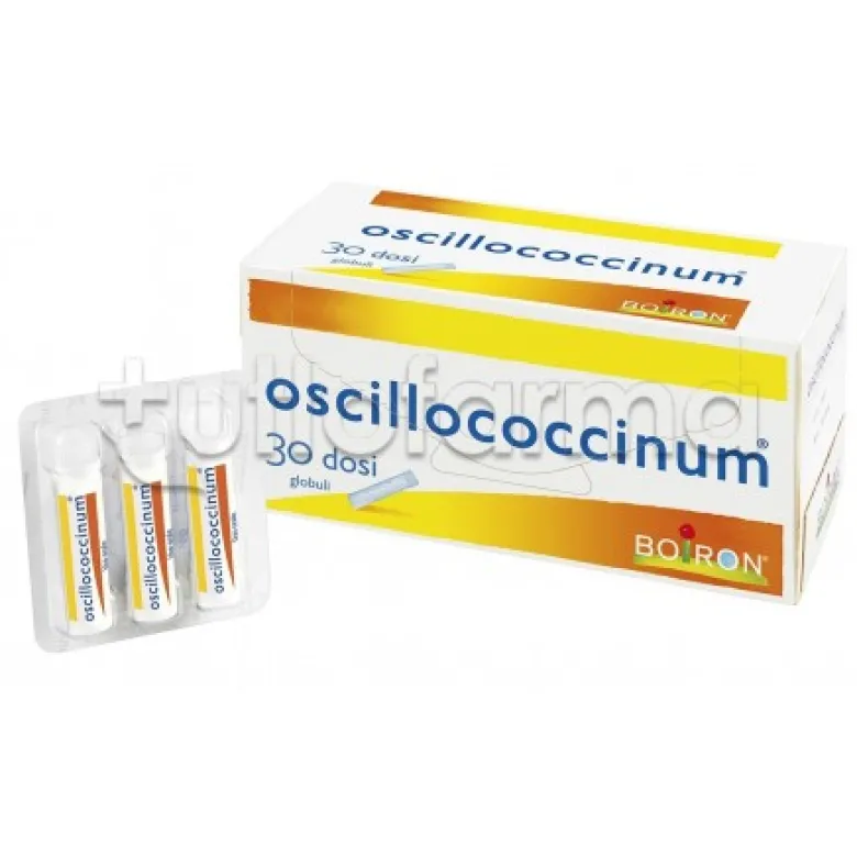 Boiron Oscillococcinum per Prevenzione e Trattamento Sintomi Influenzali 30 Tubi Dose
