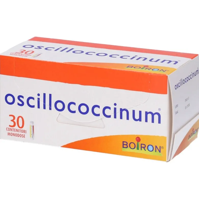 Boiron Oscillococcinum per Prevenzione e Trattamento Sintomi Influenzali 30 Tubi Dose