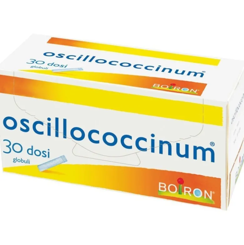 Boiron Oscillococcinum per Prevenzione e Trattamento Sintomi Influenzali 30 Tubi Dose