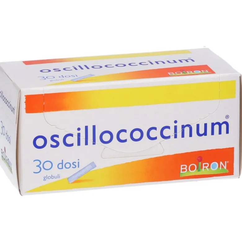 Boiron Oscillococcinum per Prevenzione e Trattamento Sintomi Influenzali 30 Tubi Dose