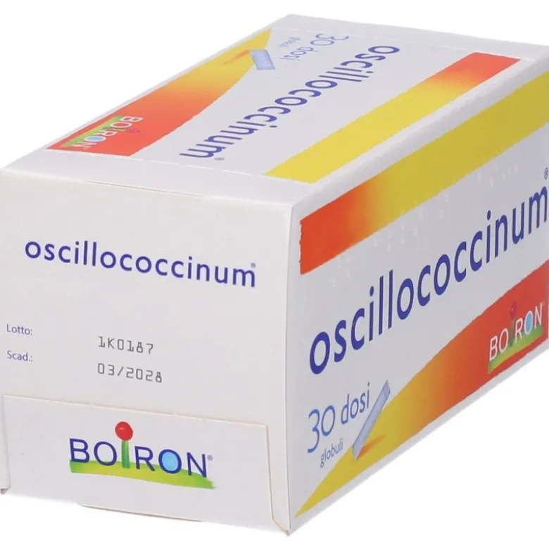 Boiron Oscillococcinum per Prevenzione e Trattamento Sintomi Influenzali 30 Tubi Dose