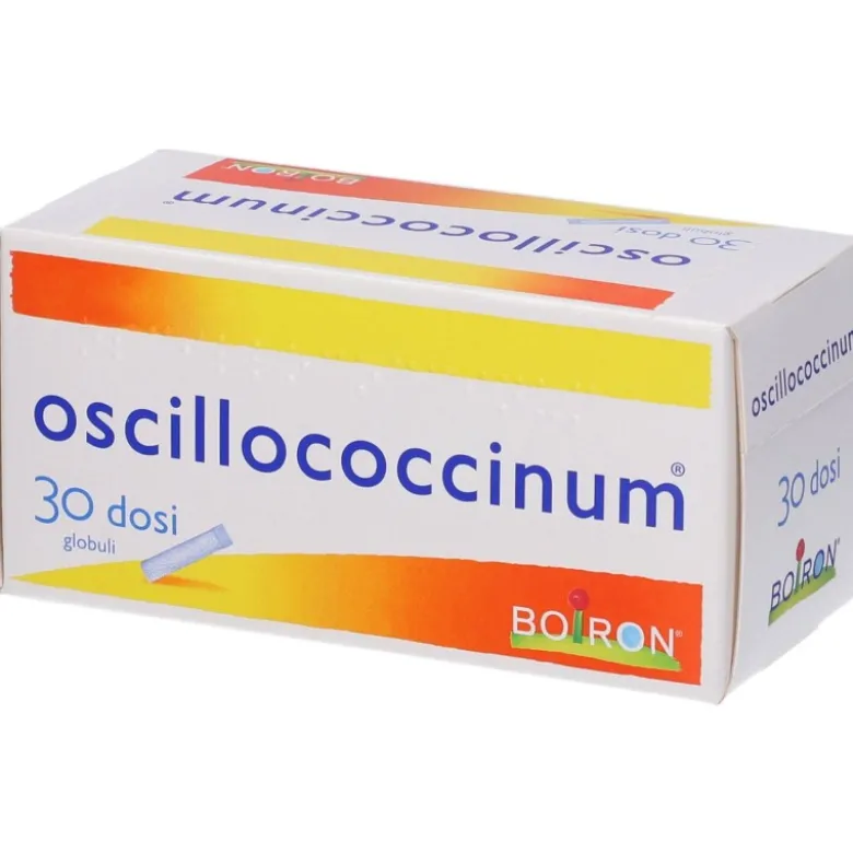 Boiron Oscillococcinum per Prevenzione e Trattamento Sintomi Influenzali 30 Tubi Dose