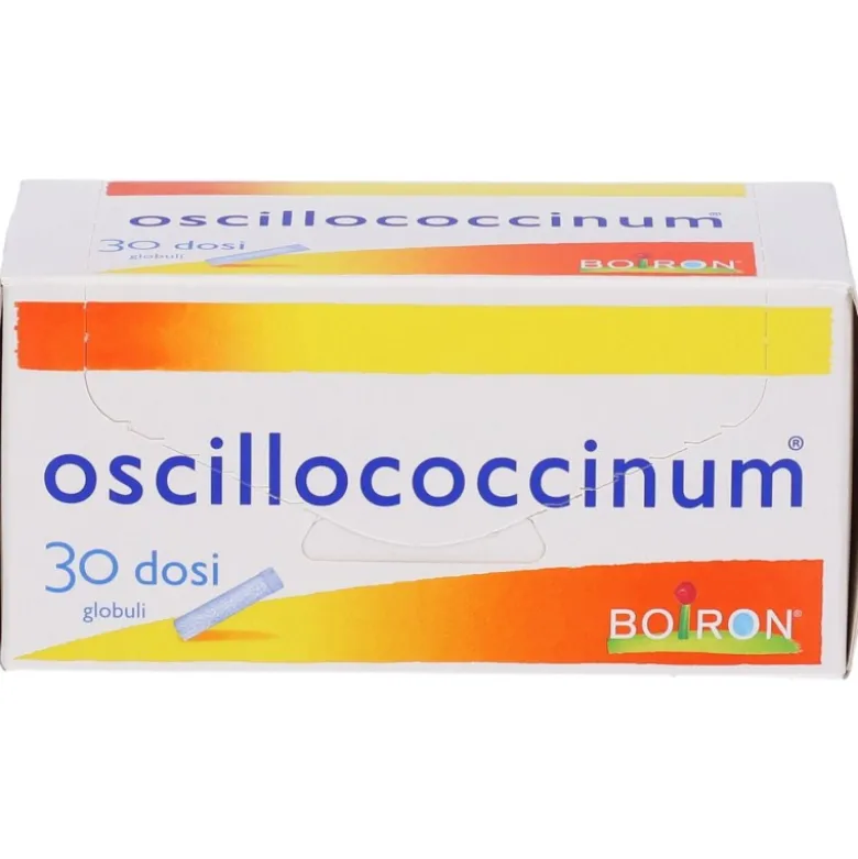 Boiron Oscillococcinum per Prevenzione e Trattamento Sintomi Influenzali 30 Tubi Dose