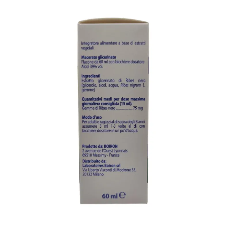 Boiron Ribes Nigrum Gemme Macerato Glicerico 60ml