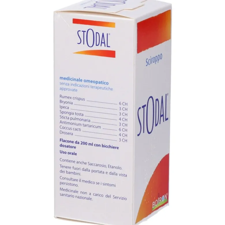 Boiron Stodal Sciroppo Omeopatico per la Tosse 200ml