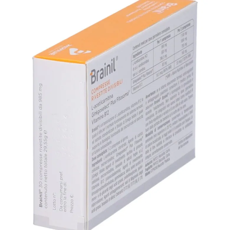 Brainil Integratore per Memoria 30 Compresse