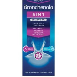 Bronchenolo 5 In 1 Sciroppo per Tosse Secca e Grassa 120ml