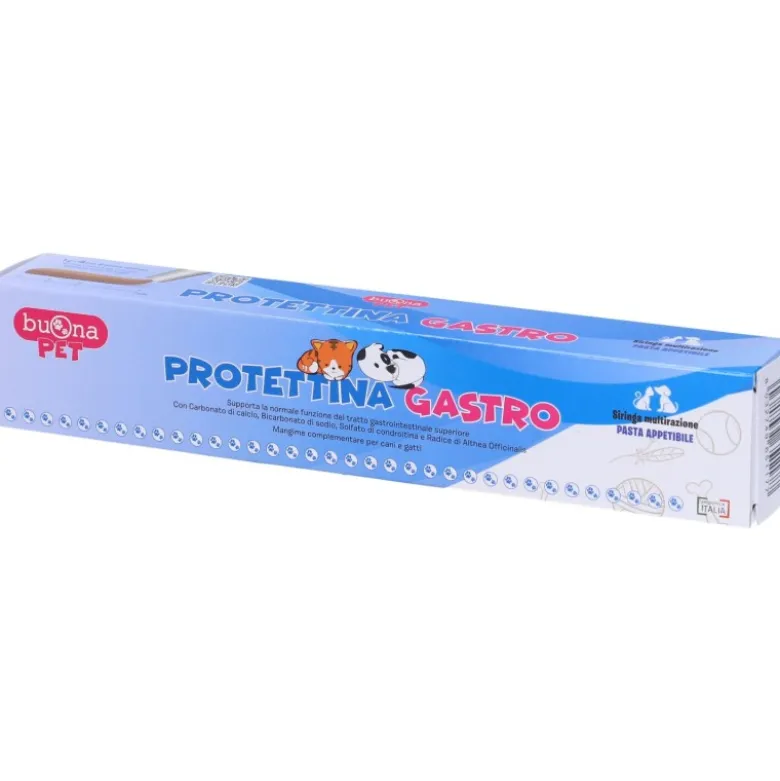Buona Pet Protettina Gastro Integratore Gastrointestinale Cani e Gatti Siringa 30g