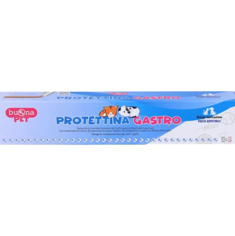 Buona Pet Protettina Gastro Integratore Gastrointestinale Cani e Gatti Siringa 30g