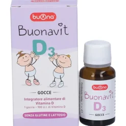 Buonavit D3 Integratore Vitamina D3 Gocce 12ml