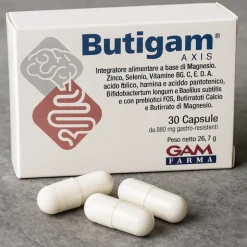 Butigam Integratore Benessere Intestinale e Difese Immunitarie 30 Capsule