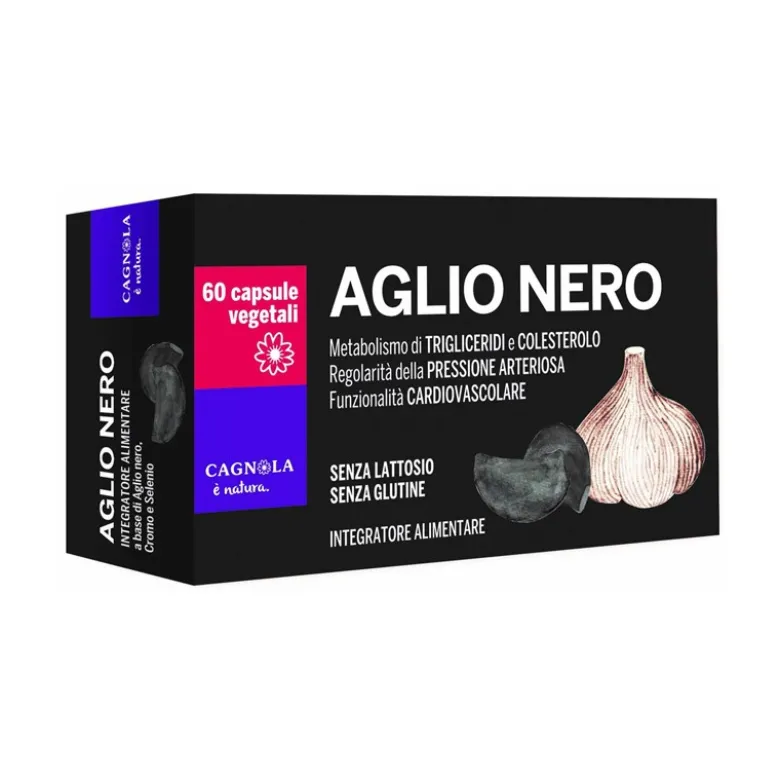 Cagnola Aglio Nero Integratore per Circolazione e Pressione 60 Capsule