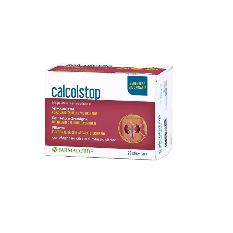 Calcol Stop per Drenaggio Vie Urinarie 20 Stickpack