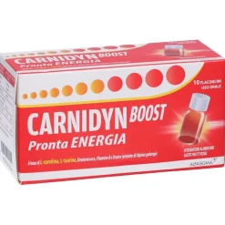 Carnidyn Boost Pronta Energia Integratore Energizzante 10 Flaconcini