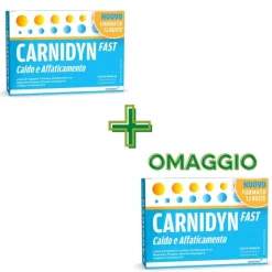 Carnidyn Fast Integratore per Stanchezza 12 Bustine + CONFEZIONE OMAGGIO