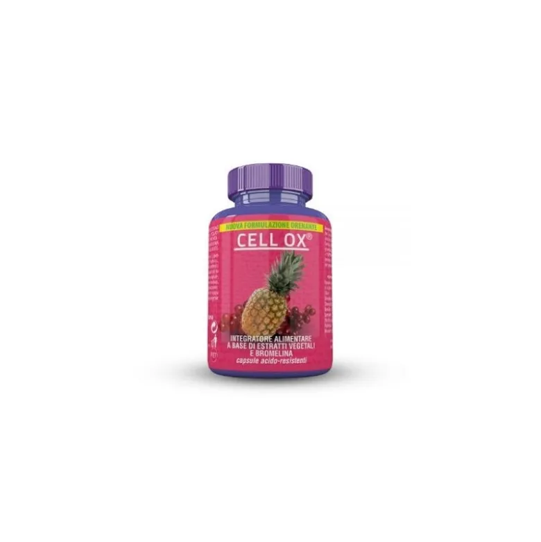 Cell Ox Integratore per Drenaggio Liquidi 60 Capsule