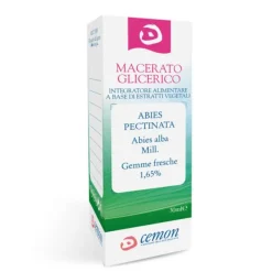 Cemon Abies Pectinata Gemme Fresche Macerato Glicerico per Sistema Respiratorio 30ml