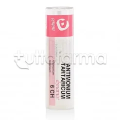 Cemon Antimonium Tartaricum 6CH Granuli Omeopatici Tubo da 6gr