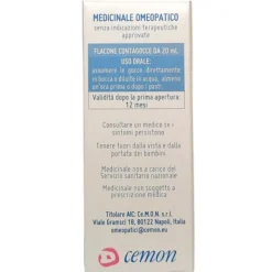 Cemon Aurum Metallicum 18LM Gocce Omeopatiche Dynamis 20ml 18%
