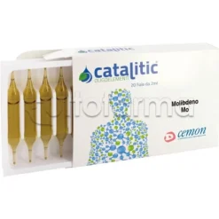 Cemon Catalitic Molibdeno Oligoelemento per Anemia e Fegato 20 Fiale