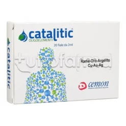Cemon Catalitic Rame Oro Argento Oligoelementi 20 Fiale