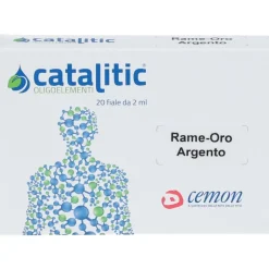 Cemon Catalitic Rame Oro Argento Oligoelementi 20 Fiale