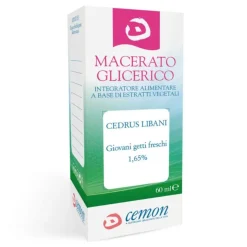 Cemon Cedrus Libani Gemme Fresche Macerato Glicerico per Benessere 60ml