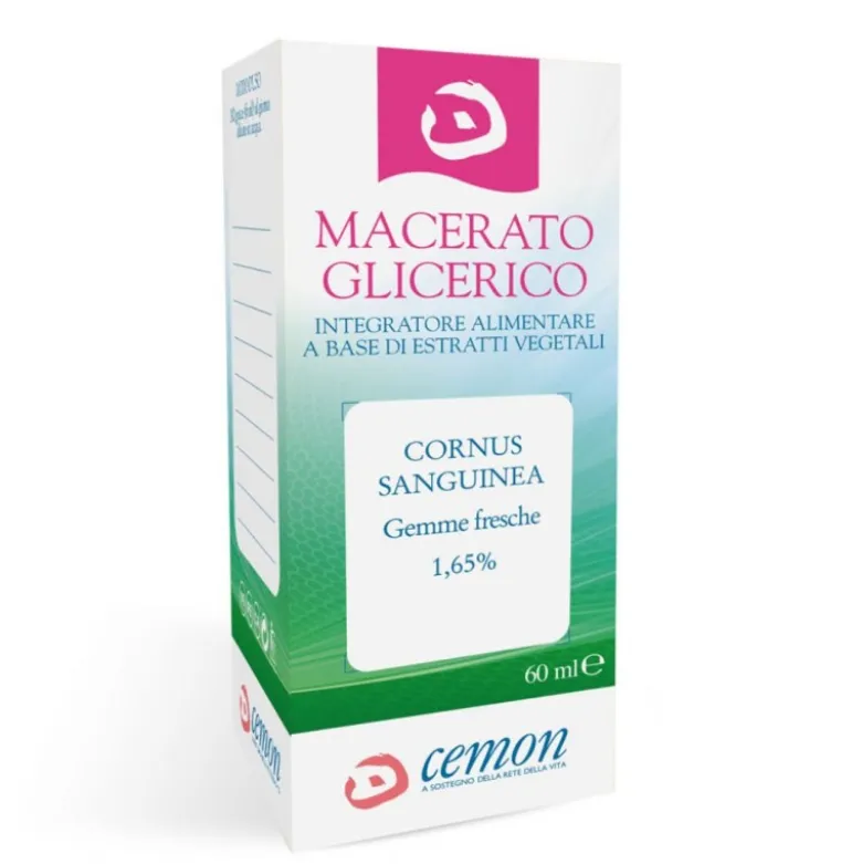 Cemon Cornus Sanguinea per Sistema Circolatorio Macerato Glicerico 60ml