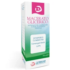 Cemon Juniperus Communis Gemme Fresche Macerato Glicerico per Digestione 100ml