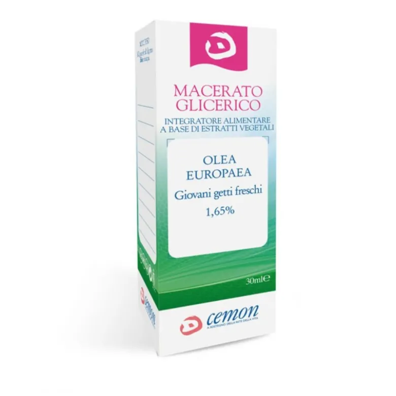 Cemon Olea Europaea Gemme Fresche Macerato Glicerico per Sistema Cardiovascolare 30ml