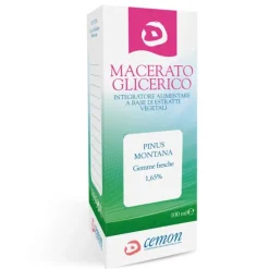 Cemon Pinus Montana Macerato Glicerico per Vie Respiratorie 100ml