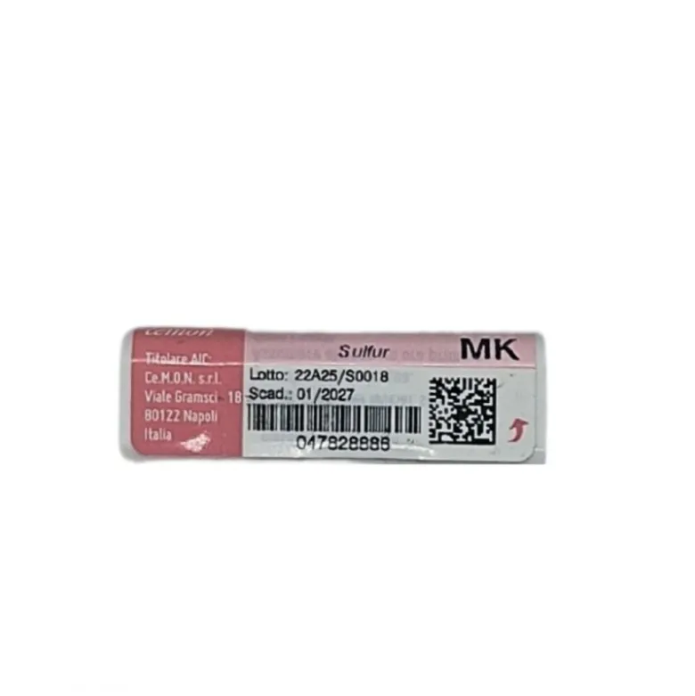 Cemon Sulfur MK Monodose Globuli Omeopatici