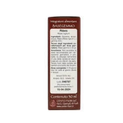 Cento Fiori Basegemmo Ribes Nero Integratore Antiossidante Gocce 30 ml