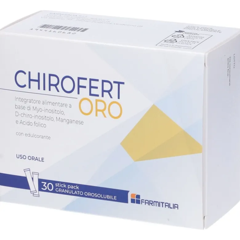 Chirofert Oro Integratore per Fertilità Donna 30 Stick