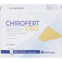 Chirofert Oro Integratore per Fertilità Donna 30 Stick