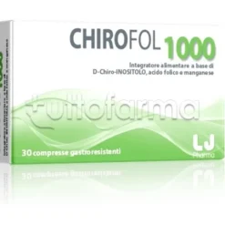 Chirofol 1000 Integratore per Aiuto Gravidanza 16 Compresse