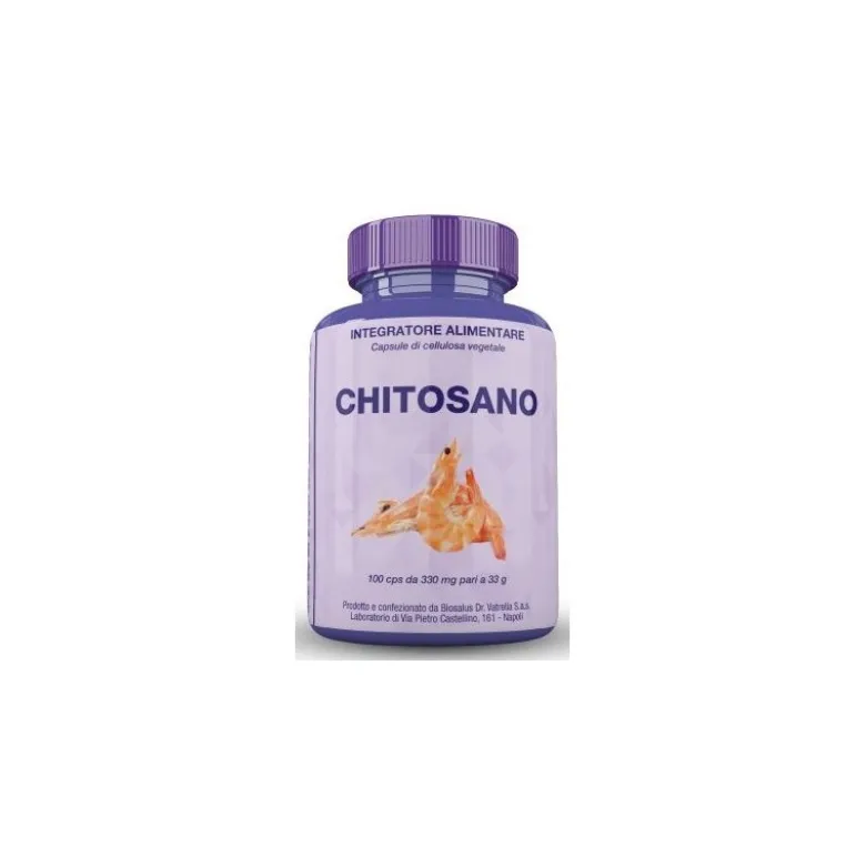 Chitosano per Assorbimento Lipidico 100 Capsule 330 Mg