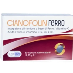 Cianofolin Ferro Integratore di Ferro 30 Capsule