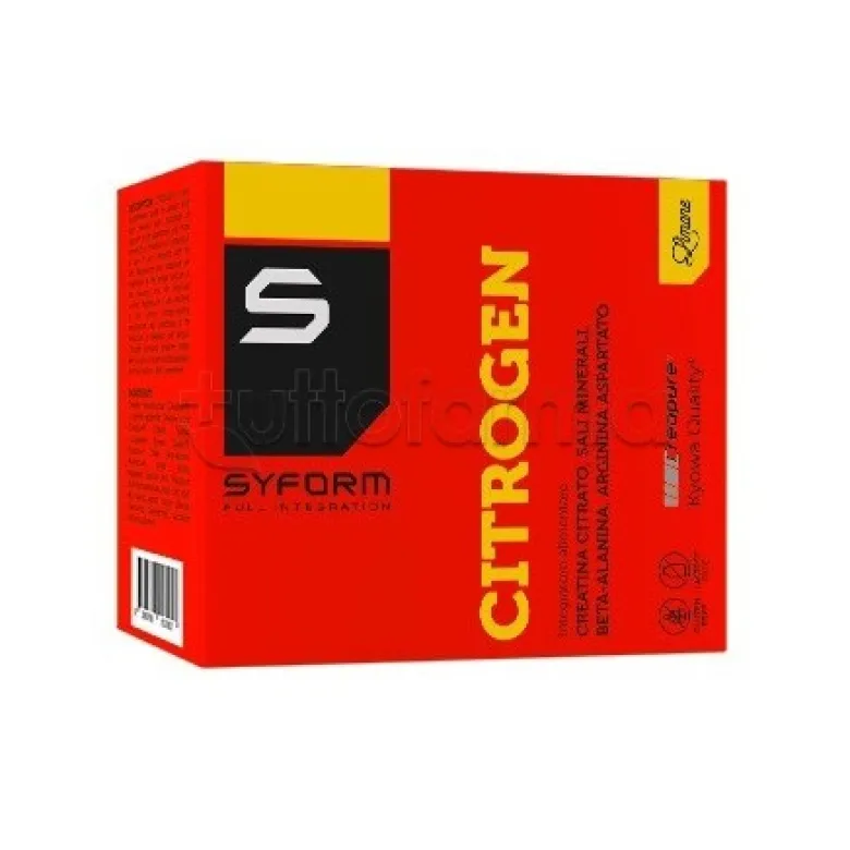 Citrogen Limone per Supporto Energetico 20 Bustine da 6g