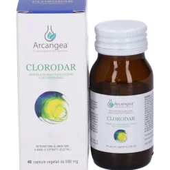 Clorodar Integratore per Intestino 40 Capsule Vegetali