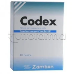 Codex 10 Bustine 5 miliardi 250 mg per Diarrea e Problemi Intestinali