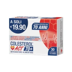 Colesterol Act 70+ Integratore per il Colesterolo 30 Compresse