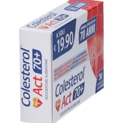 Colesterol Act 70+ Integratore per il Colesterolo 30 Compresse