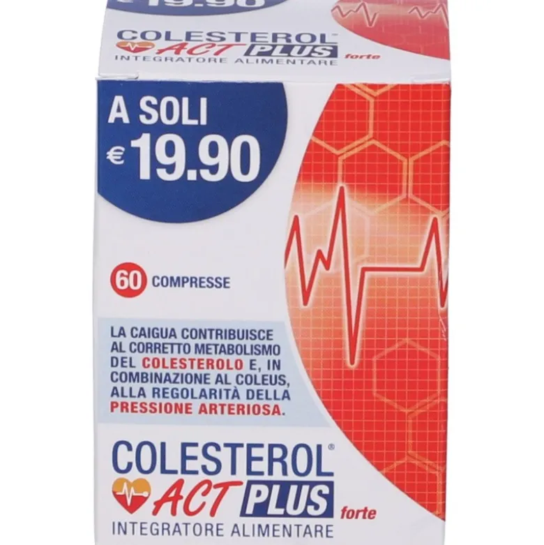 Colesterol ACT Plus Forte Integratore per il Colesterolo 60 Compresse