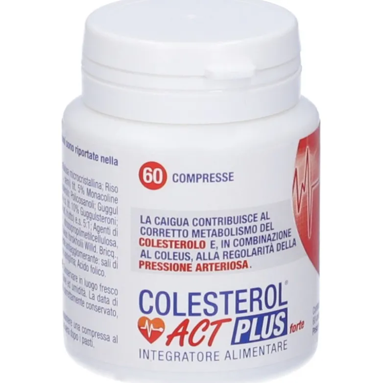 Colesterol ACT Plus Forte Integratore per il Colesterolo 60 Compresse