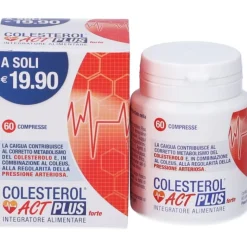 Colesterol ACT Plus Forte Integratore per il Colesterolo 60 Compresse