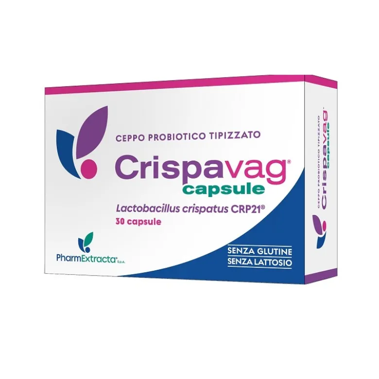 Crispavag integratore per equilibrio flora batterica 30 capsule